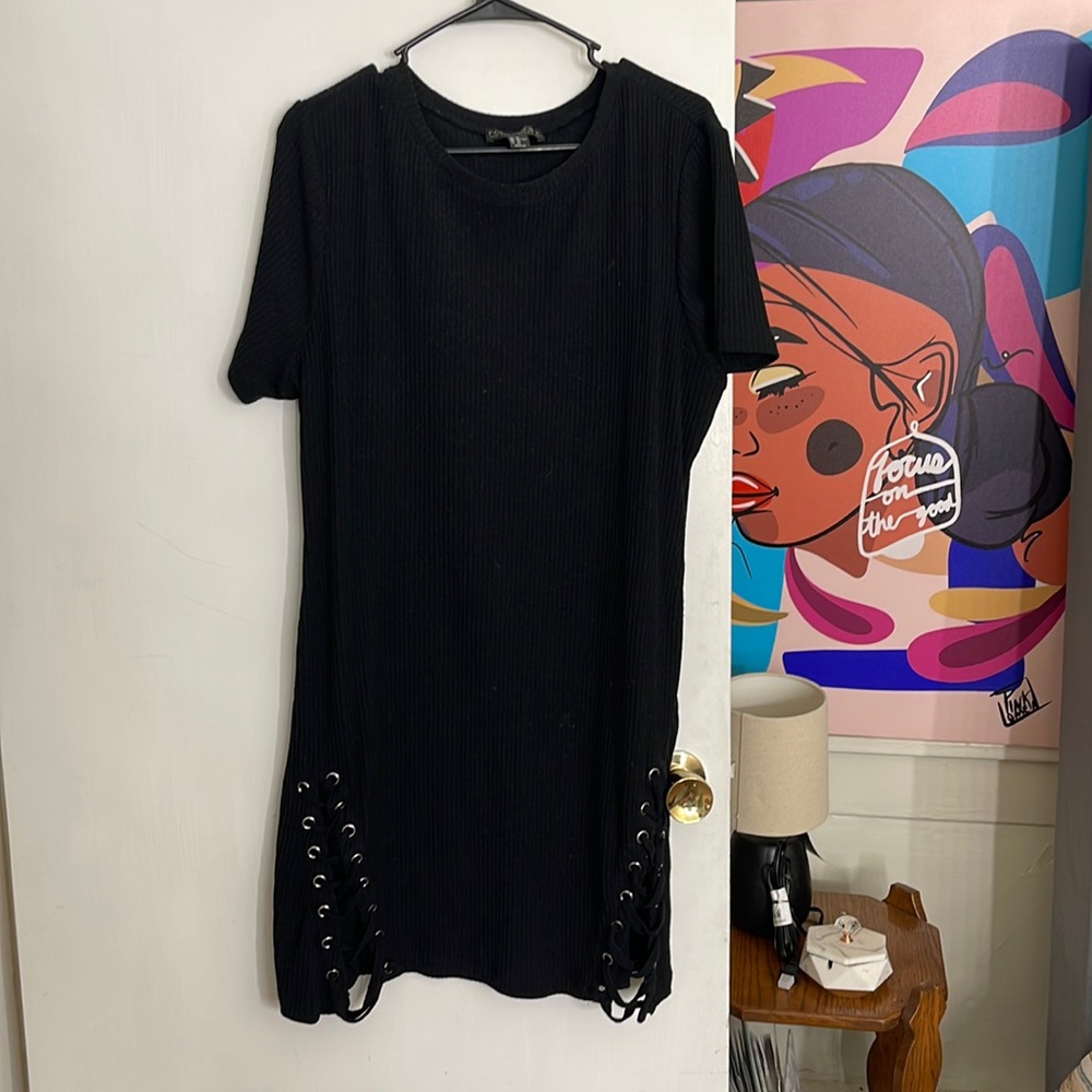 Sexy black dress